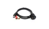 Prise USB & jack 3.5MM Charge, Data