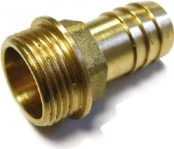Raccord cannelé mâle laiton 1''1/4 40mm