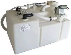 Réservoir eaux usées 106L avec pompe de vidange 24V