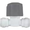 Robinet d'arrêt Ø22mm compact