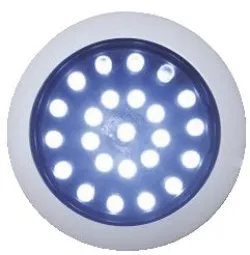 Spot 24 LEDs Blanc froid - 24V - Ø 75mm