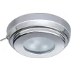 Spot halogène Ø77mm TOM S inox 12V 10W - interupteur