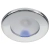 Spot LED Ø 72mm TED inox 10/30V blanc chaud - Touch switch