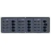 Tableau 12 disjoncteurs unipolaires horizontal 12V