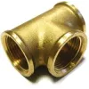 Té femelle laiton 1''1/2