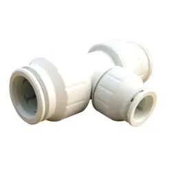 Té réduit au centre Ø22/22/15mm.