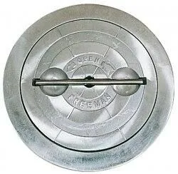 Trappe ronde 20'' en aluminium avec dormant acier (sans charnière)