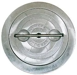 Trappe ronde 24'' en aluminium avec dormant aluminium (sans charnière)