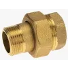 Union mâle/femelle laiton 1''
