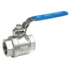 Vanne 1/4 tour Inox PN64 Ø2''1/2