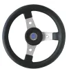 Volant racing noir Ø 320mm