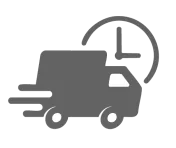 100% des commandes enregistrées avant 16h30, expédiées le jour-même