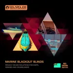 Stores occultants pour navires