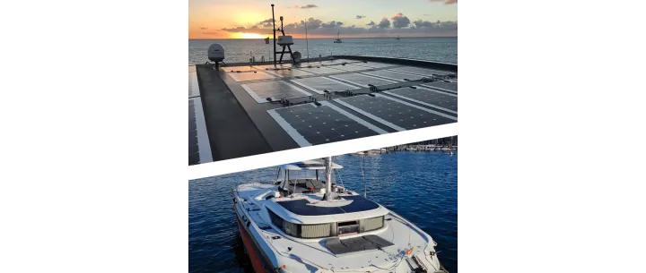 Panneaux solaires semi-flexibles NAVY-BLUE ACTIVESOL