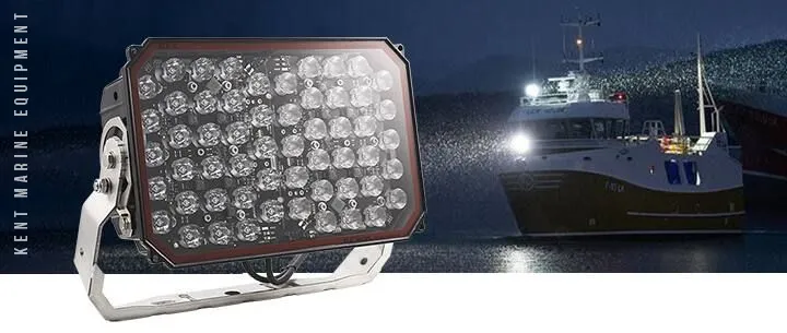 Projecteurs d'étrave LED - 24Vdc - 250/500W - IP67