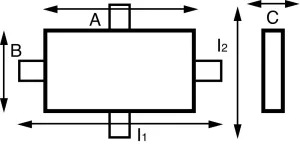 Anode à souder zinc US MIL L300mm