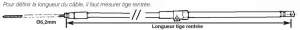 Câble 18ft-5,5m pour direction C231