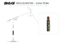 Carte mère PCBA pour capteur aérien B&G®​​​​​​​ série WS310/700