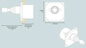 CDE JOYSTICK 12/24V NOIRE
