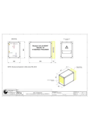 Centrale eau glacée 18000BTU-230V/1/50Hz