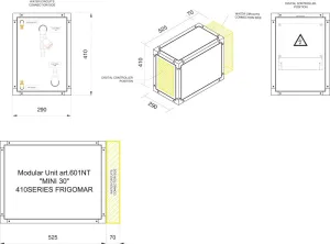 Centrale eau glacée 32500BTU-230V/1/50Hz
