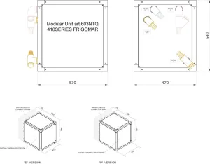 Centrale eau glacée 60000BTU-230V/1/50Hz