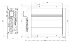 Chargeur 12VDC 50A 3 sorties Pb ou LiFePO4