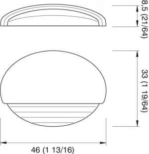 Eclairage de courtoisie éclairage LED 12/24V Rouge