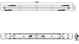 Eclairage technique 1445 LED KIT 4500HF 840 220-240V