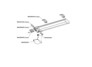 Eclairage technique LED 230V Série TL50-600 2200