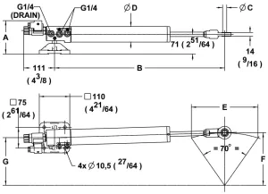 Groupe Linéaire 12V 100 mKg NEWAVE