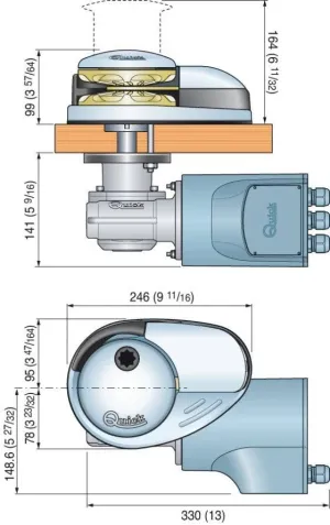 Guindeau Prince DP3 12V 700W avec poupée 10mm