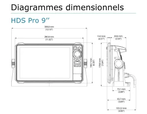 Combiné tactile multifonctions HDS® PRO 9