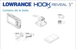 Hook Reveal 5'' Combiné GPS/Sondeur avec sonde HDI 50/200kHz