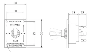 Inter à bascule 2 vitesses