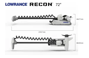 Moteur Electrique Avant Mer Lowrance® Recon™ SW 72