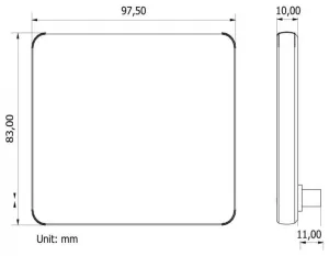 Pack gestion batterie PICO Standard encastrable NOIR, composé d'un PICO, un shunt 300A et une interface pour sondes de niveau et température. 6-35Vdc et réseau SiCom