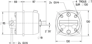 Pompe hydraulique 50 HB-CAR