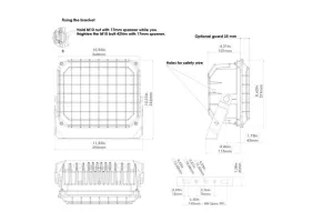 PROJECTEUR  D'ETRAVE BLX C FAISCEAU 8°