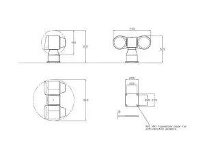 PROJECTEUR DE RECHERCHE CL25-12 HMI/UV