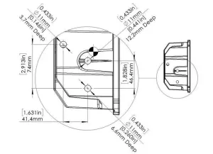 PROJECTEUR LED SLX C 250W, 24V, FAISCEAU 3,5°