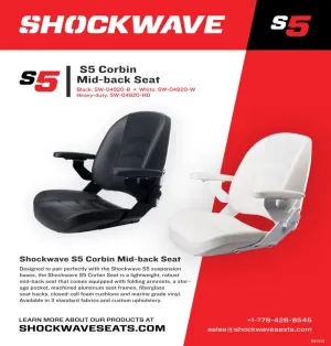 SIEGE PILOTE S5 BLANC