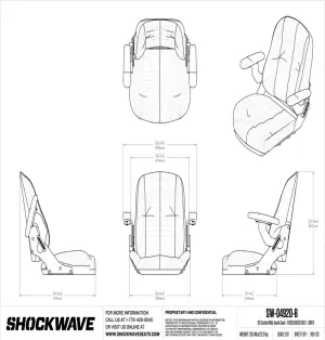 SIEGE PILOTE S5 HEAVY DUTY ONYX