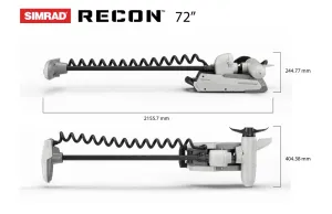 Moteur Electrique Avant Mer Simrad® Recon™ SW 72