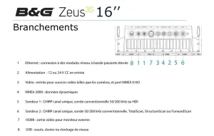Traceur de carte multifonctions B&G® Zeus® 3S 16