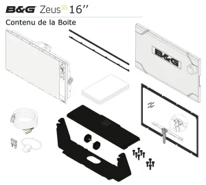Traceur de carte multifonctions B&G® Zeus® 3S 16