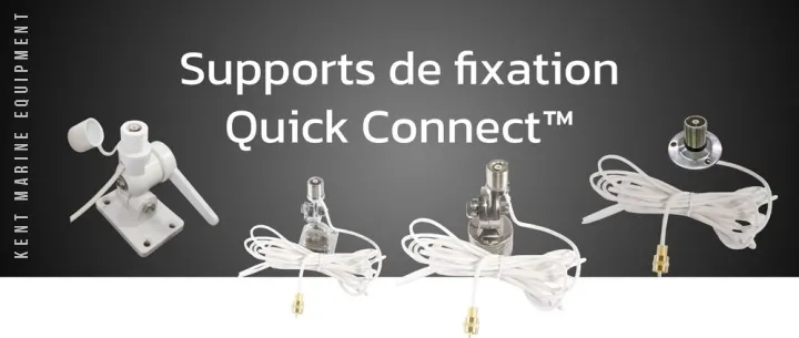 Supports de fixation Rapide Quick Connect™
