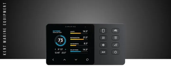 VIA Control Panel pour gestionnaire de batterie Simarine